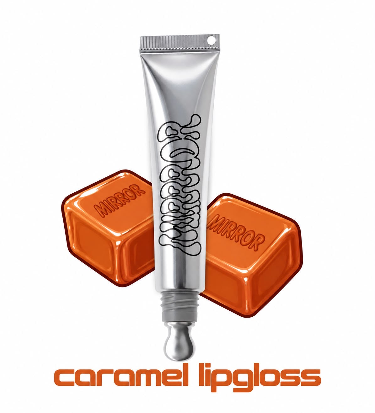 Mirror Beauty Lip Gloss Caramel